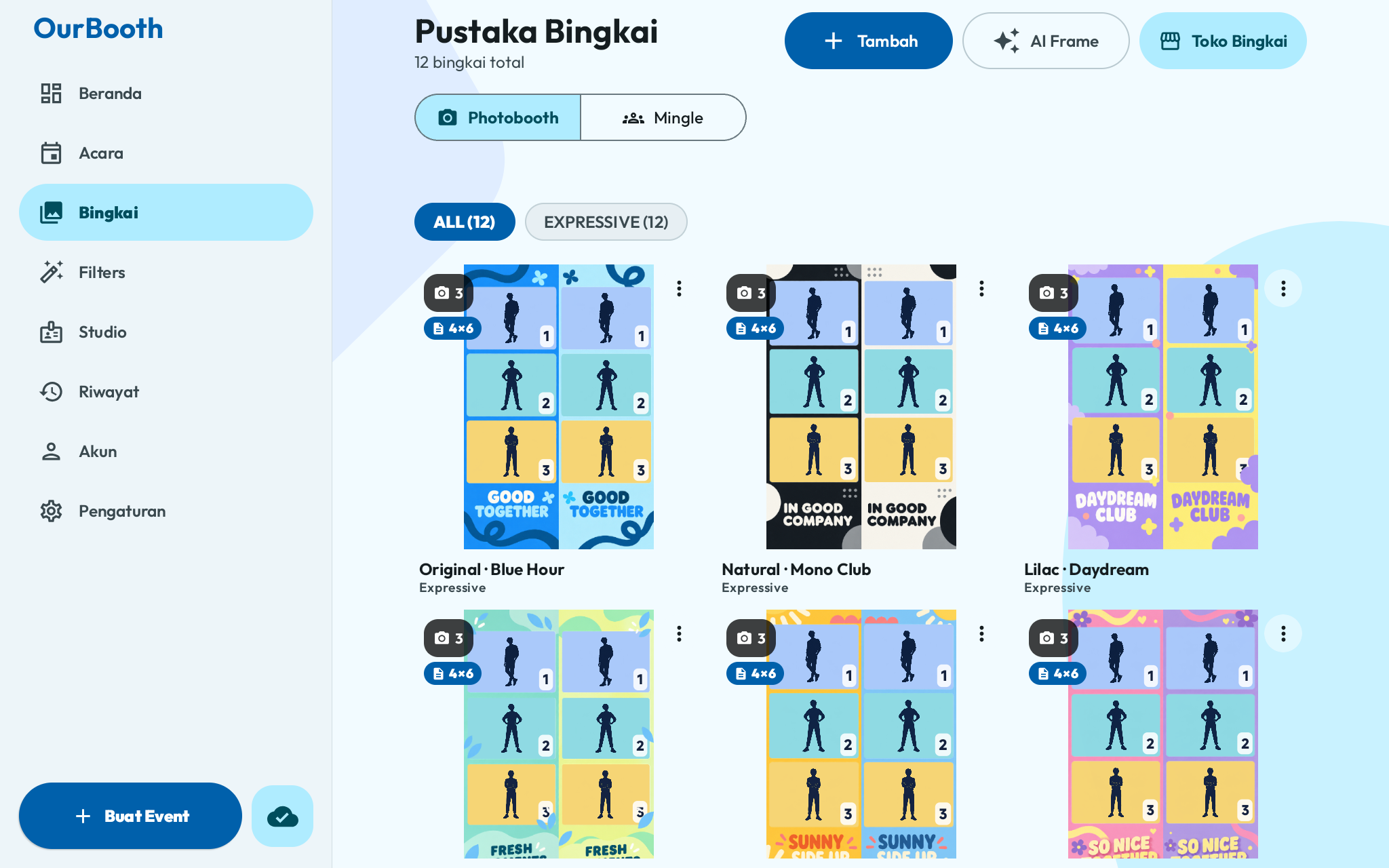 Pustaka frame Android