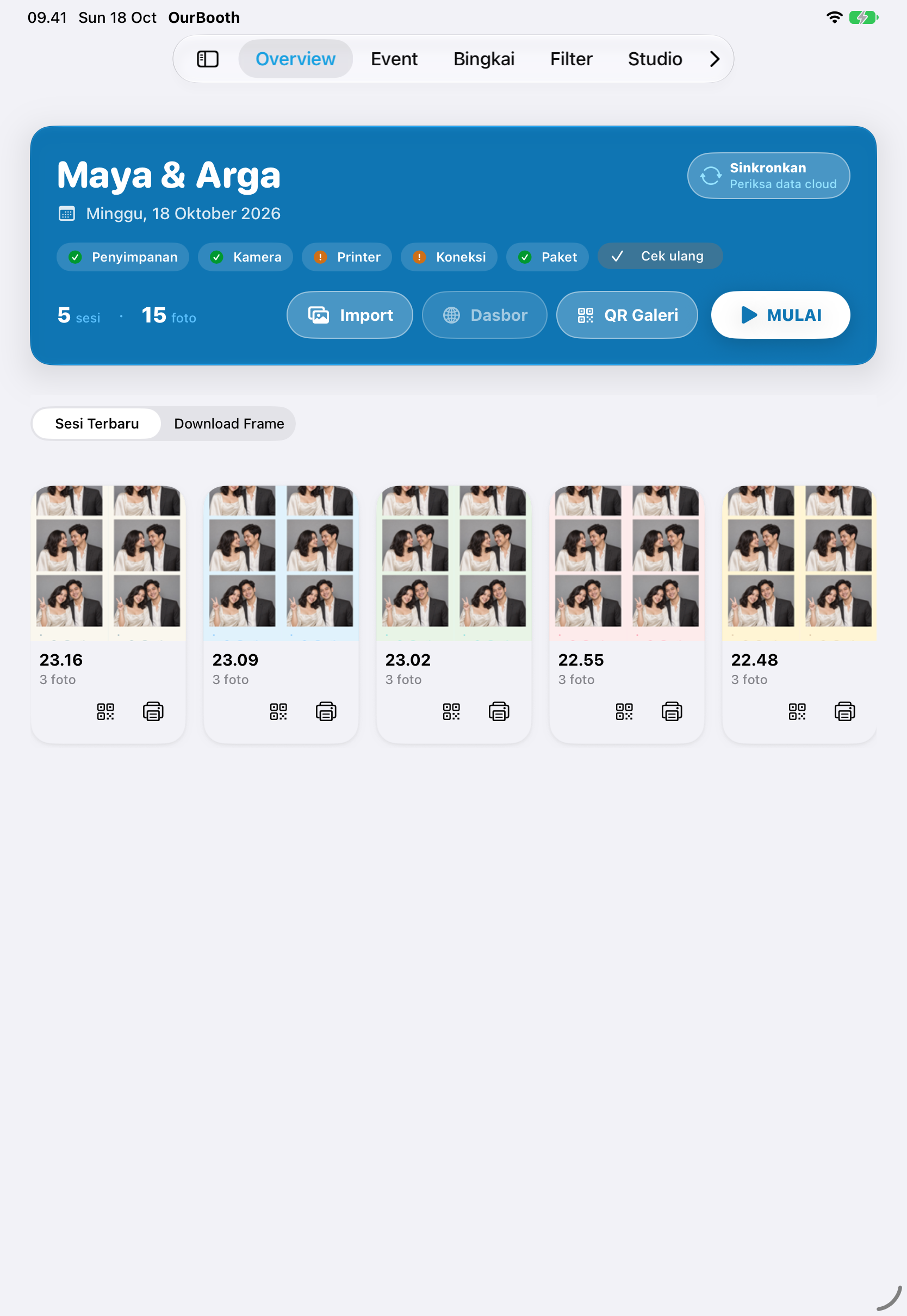 Overview iPad