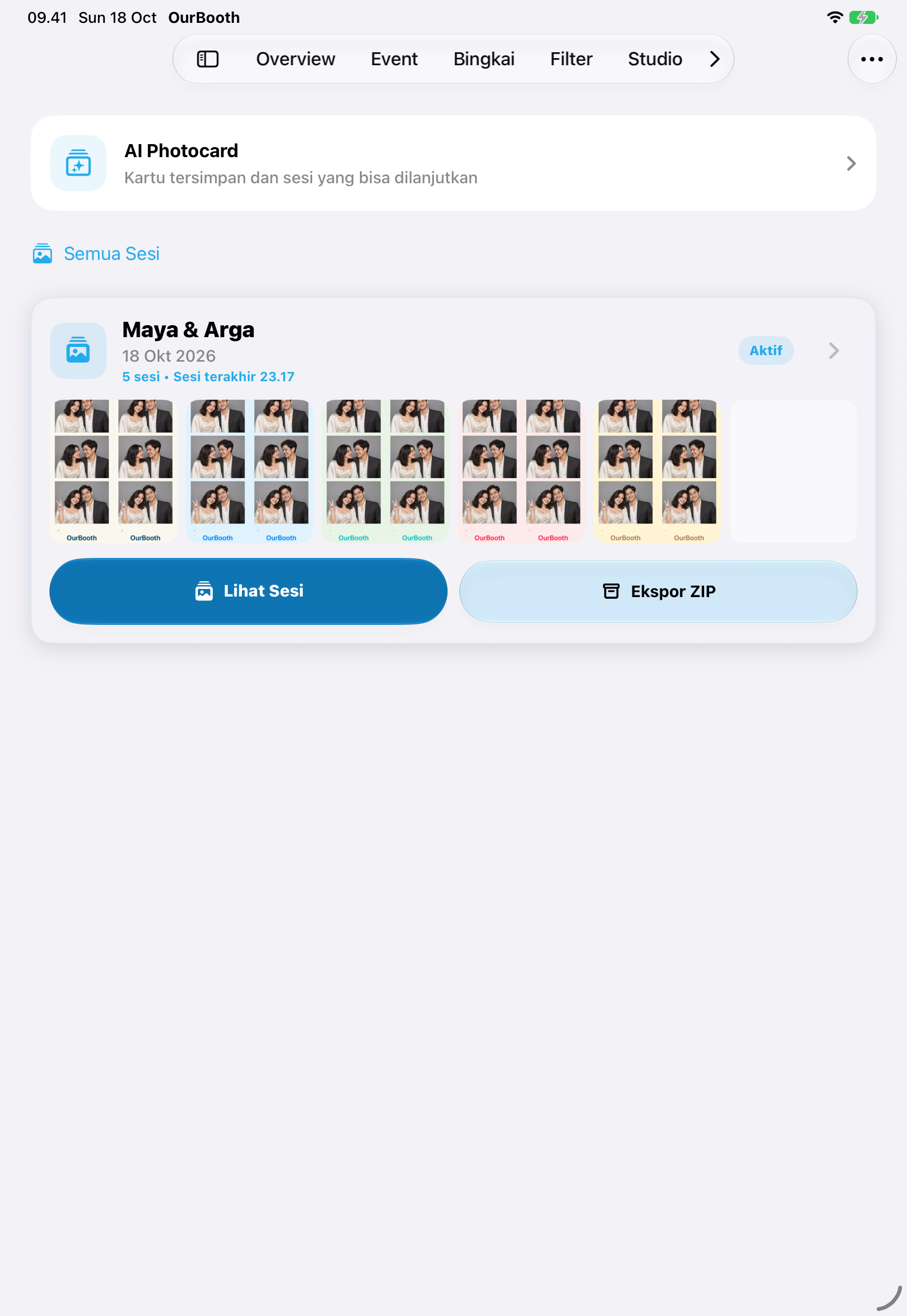 Riwayat iPad
